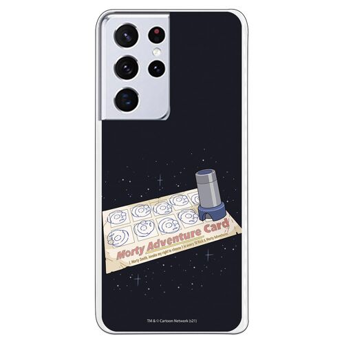 Carcasa Samsung Galaxy S21 Ultra - S30 Ultra - Rick y Morty Adventure Card