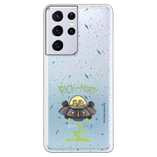 Carcasa Samsung Galaxy S21 Ultra - S30 Ultra - Rick y Morty Ufo