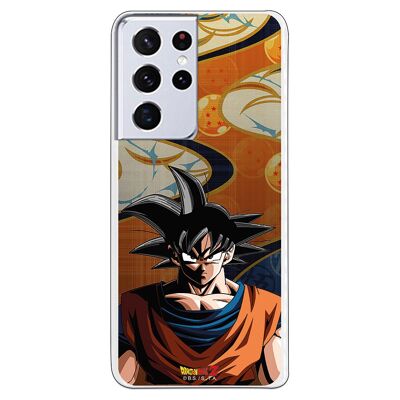 Carcasa Samsung Galaxy S21 Ultra - S30 Ultra - Dragon Ball Z Goku Fondo Bolas