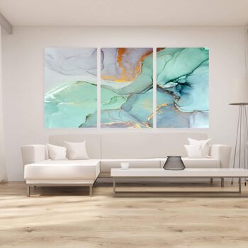 Office Painting - 3 panels: 36x70"(90x180cm) 6