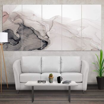 Dirty Marble Texture - 5 panels: 40x148"(100x375cm) 4