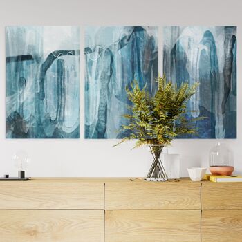 Water drip - 5 panels: 24x60"(60x150cm) 2