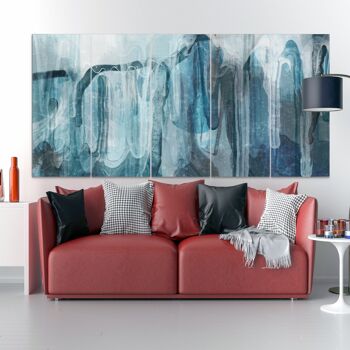 Water drip - 5 panels: 24x60"(60x150cm) 5