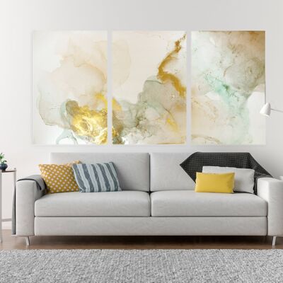 Yellow Smoke - Single Panel: 60x40" (150x100cm)