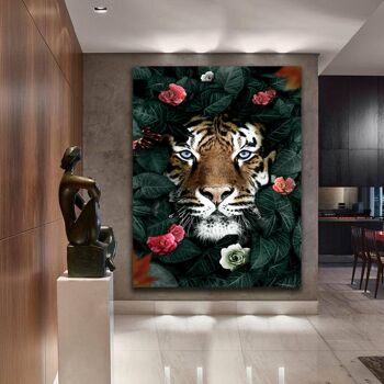 Hidden Tiger - 40x60" (100x150cm) - No Frame 3