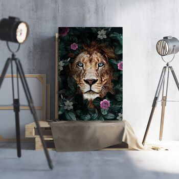 Hidden Lion - 12x16" (30x40cm) - No Frame 2