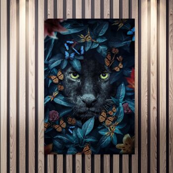Tropical Panther - 16x24" (40x60cm) - No Frame 5