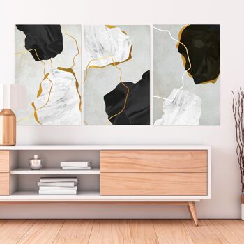 Perfect Rocks - 3 pcs: 30x40" (75x100cm) - No Frame 2