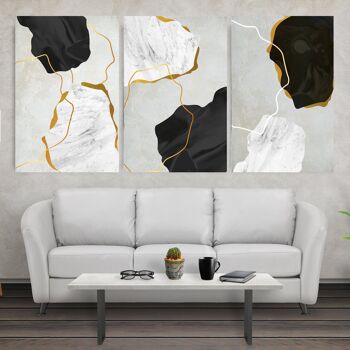 Perfect Rocks - 3 pcs: 30x40" (75x100cm) - No Frame 3