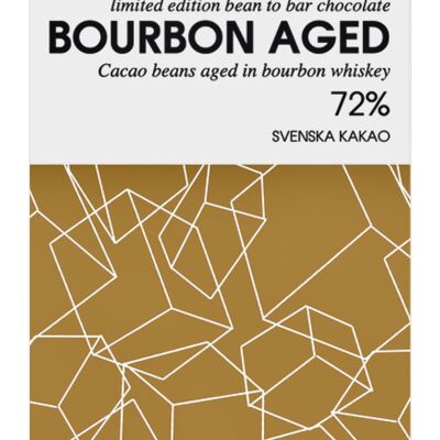 Bourbon Aged 72% - Dunkle Schokolade mit Whiskey