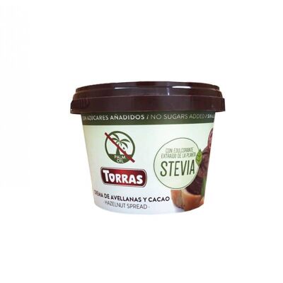 TORRAS, crema de cacao y avellanas STEVIA