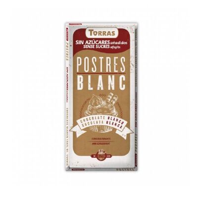 TORRAS, Tablette chocolat Blanc À Cuisinier