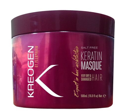 Masque à la kératine - Cheveux très secs & abimés