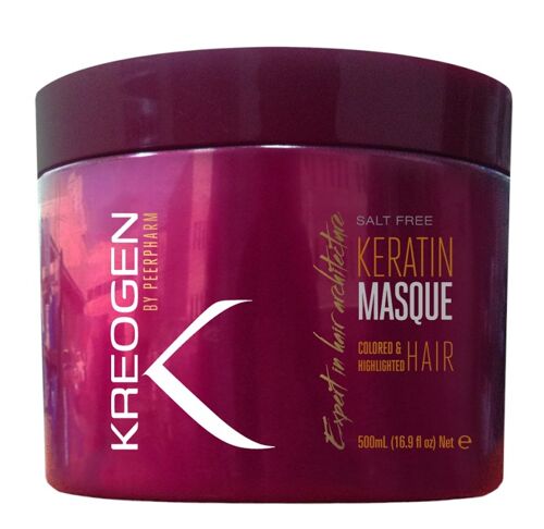 Masque à la kératine - Cheveux colorés & dévitalisés