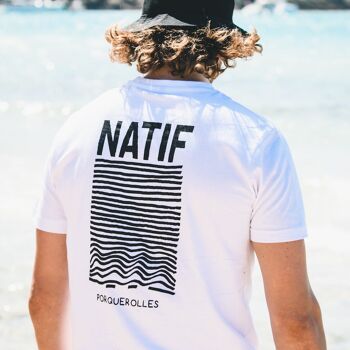 T-shirt homme Natif classique Navy 5
