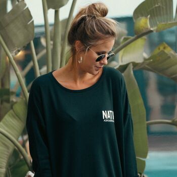 Sweat loose Natif classique Noir 1