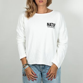 Sweat loose Natif classique Noir 3