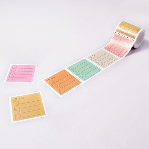 To Do List Giant Stamp Washi Tape - by The Completist