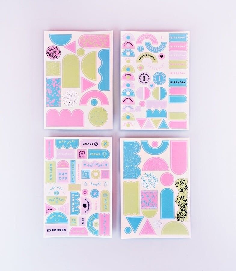 Ensemble d'autocollants Ludlow