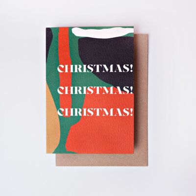 Tarjeta de Navidad de Madrid - de The Completist