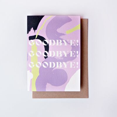 Orchard Goodbye Card - di The Completist