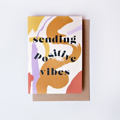 Orchard Positive Vibes Card - by The Completist