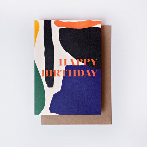 Madrid Birthday Card