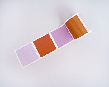 Dot, Grid + Line Giant Stamp Washi Tape - par The Completist 4