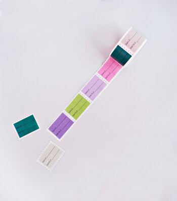 Jour + Date Stamp Washi Tape - par The Completeist 4