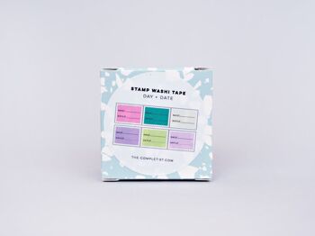 Jour + Date Stamp Washi Tape - par The Completeist 5