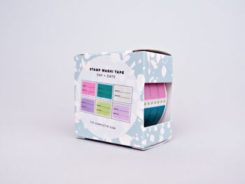 Jour + Date Stamp Washi Tape - par The Completeist 6
