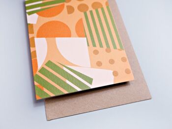 Carte d'art Spots + Stripes - par The Completeist 2