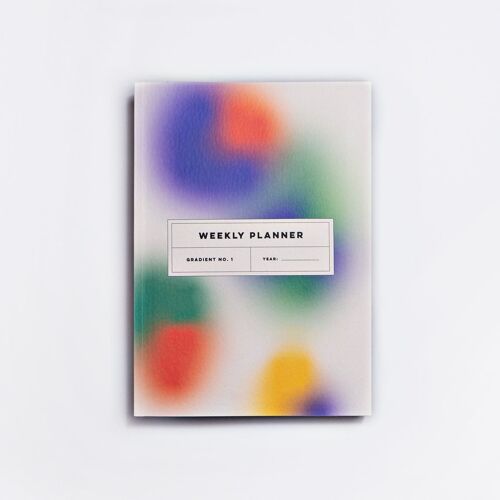 Gradient Undated Weekly Planner - by The Completist