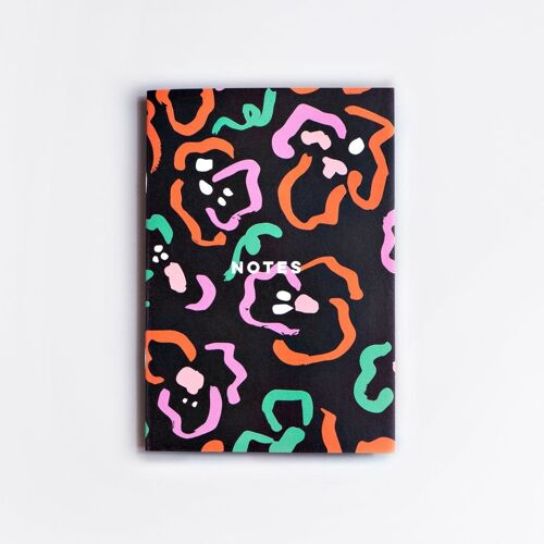 Ghost Flower Slimline Notebook - by The Completist