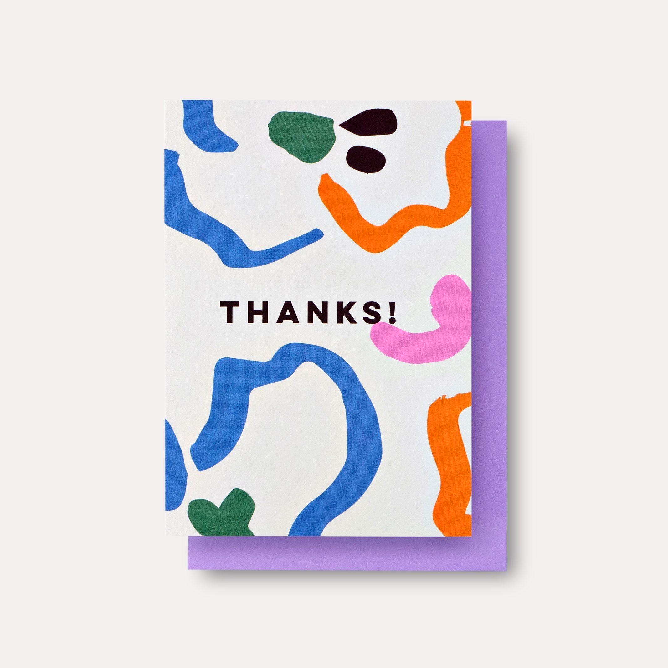 Tarjeta de Agradecimiento Flor Fantasma