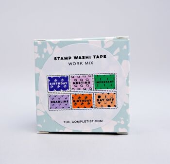 Work Mix Stamp Washi Tape - par The Completist 5