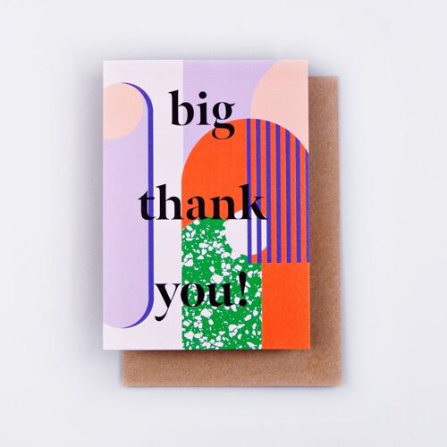 Vertigo Thank You Card