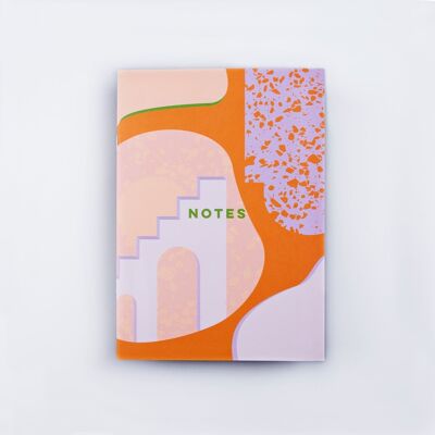 Mirrors Slimline Notebook - by The Completist