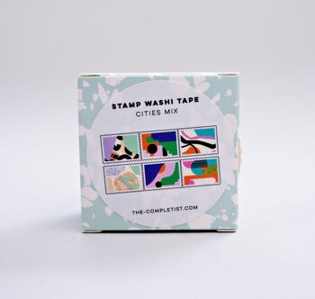 Cities Mix Stamp Washi Tape - par The Completist 5