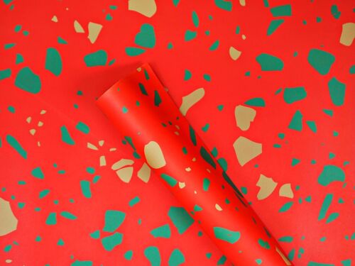 Christmas Terrazzo Wrap - by The Completist
