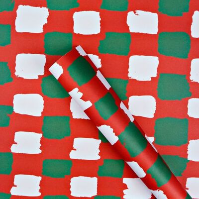 Weihnachts-Brush-Check-Wrap – von The Completist