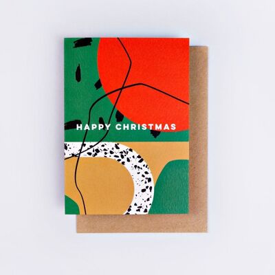 Tarjeta de Navidad de Nueva York - por The Completist