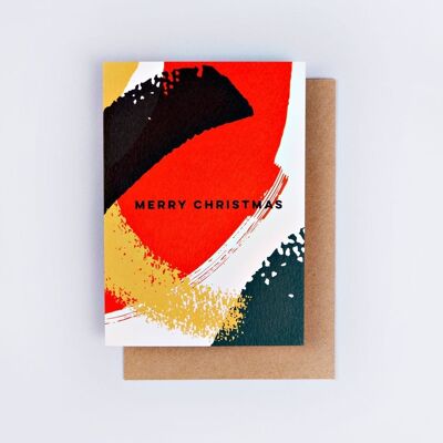 Carte tourbillon de Noël - par The Completeist