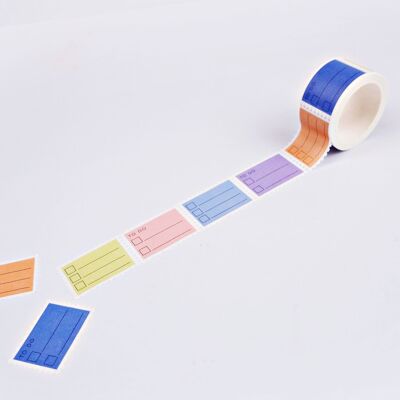 To Do Stamp Washi - by The Completist