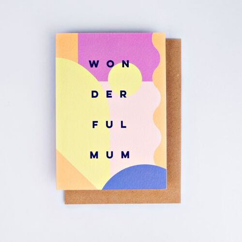 Wonderful Mum Miami Card