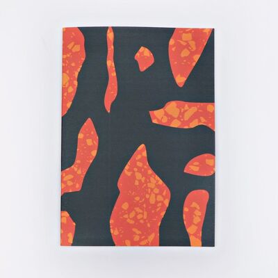 Terrazzo Shapes A4 Undated Agenda Book - by The Completist