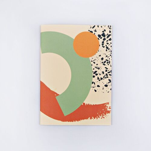 Memphis Brush Softcover Sketchbook - by The Completist