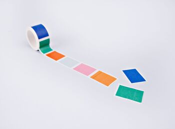 Dot, Grid + Line Stamp Washi Tape - par The Completist 1