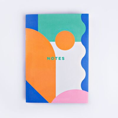 Miami Slimline Notebook - by The Completist