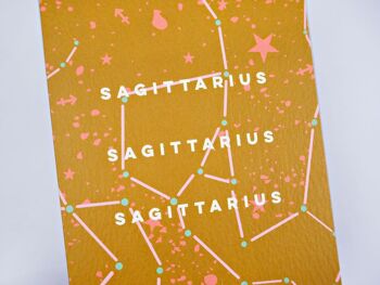 Carte d'anniversaire Cosmic Sagittarius Astro 3